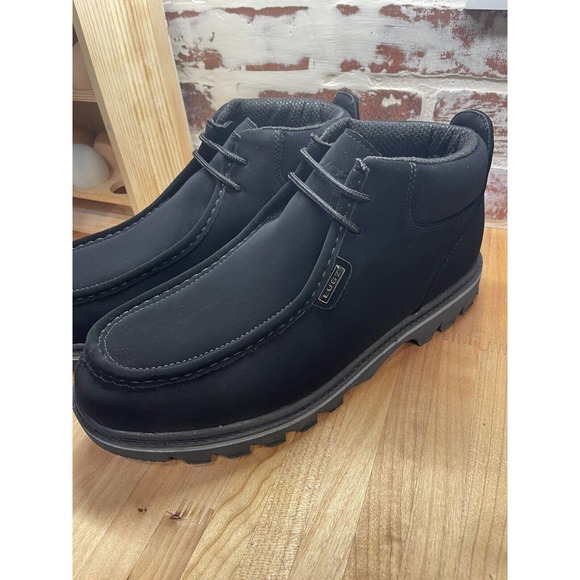 Lugz Other - Lugz Fringe Chukka Mens Black Casual Boots MFRGD-001